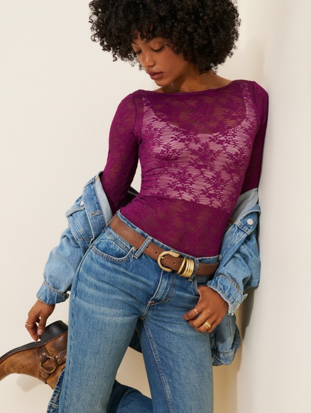 Free People Intimately Ready To Go Long Sleeve